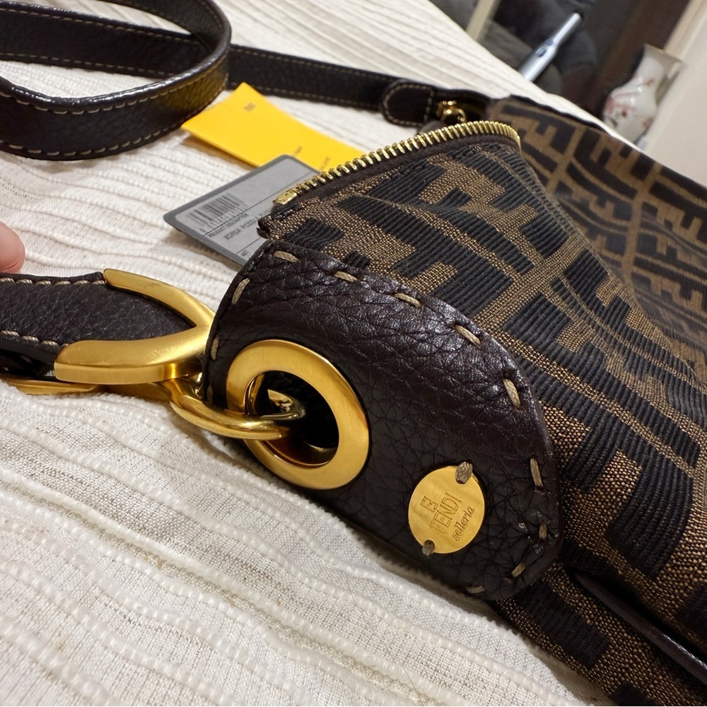 FENDI Authentic Signature Zucca Crossbody Bag - Picture 6 of 11
